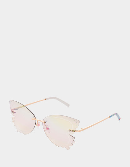 Betsey Johnson New - TAKE FLIGHT SUNGLASSES IRIDESCENT