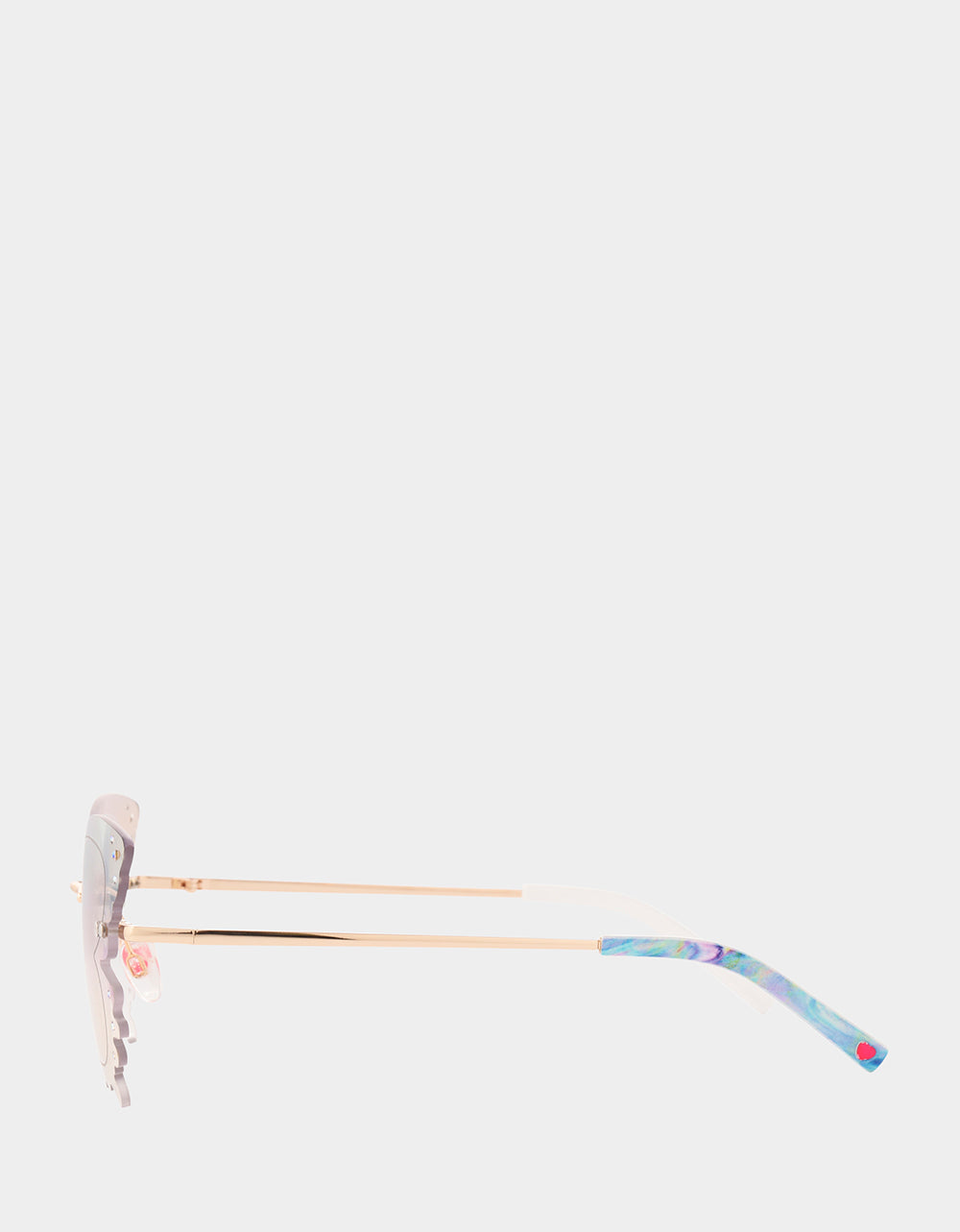 Betsey Johnson New - TAKE FLIGHT SUNGLASSES IRIDESCENT