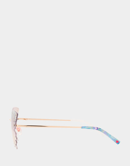 Betsey Johnson New - TAKE FLIGHT SUNGLASSES IRIDESCENT