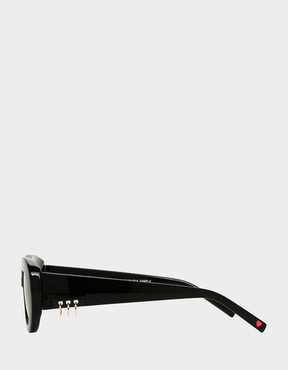 Betsey Johnson Classic - SIGNATURE SUNNIES BLACK Women's Sunglasses