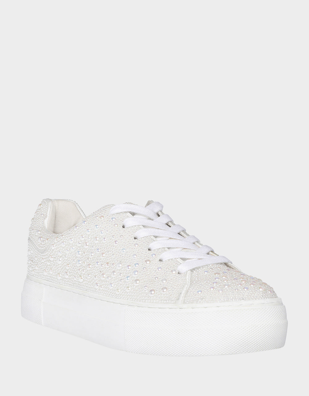 Betsey Johnson Trusted - HERE COMES THE BRIDE BUNDLE Women's Bridal Pearl Sneakers and Heels Set