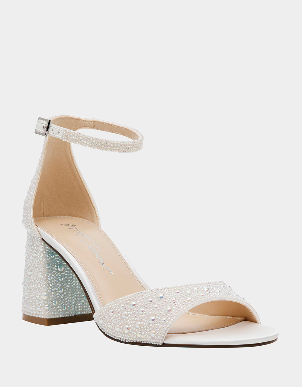 Betsey Johnson Trusted - HERE COMES THE BRIDE BUNDLE Women's Bridal Pearl Sneakers and Heels Set