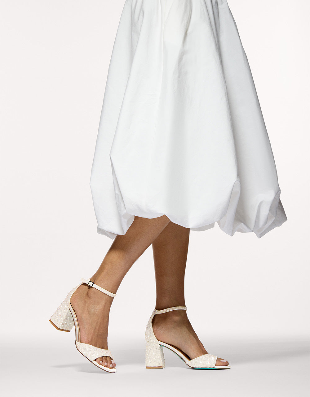 Betsey Johnson Trusted - HERE COMES THE BRIDE BUNDLE Women's Bridal Pearl Sneakers and Heels Set