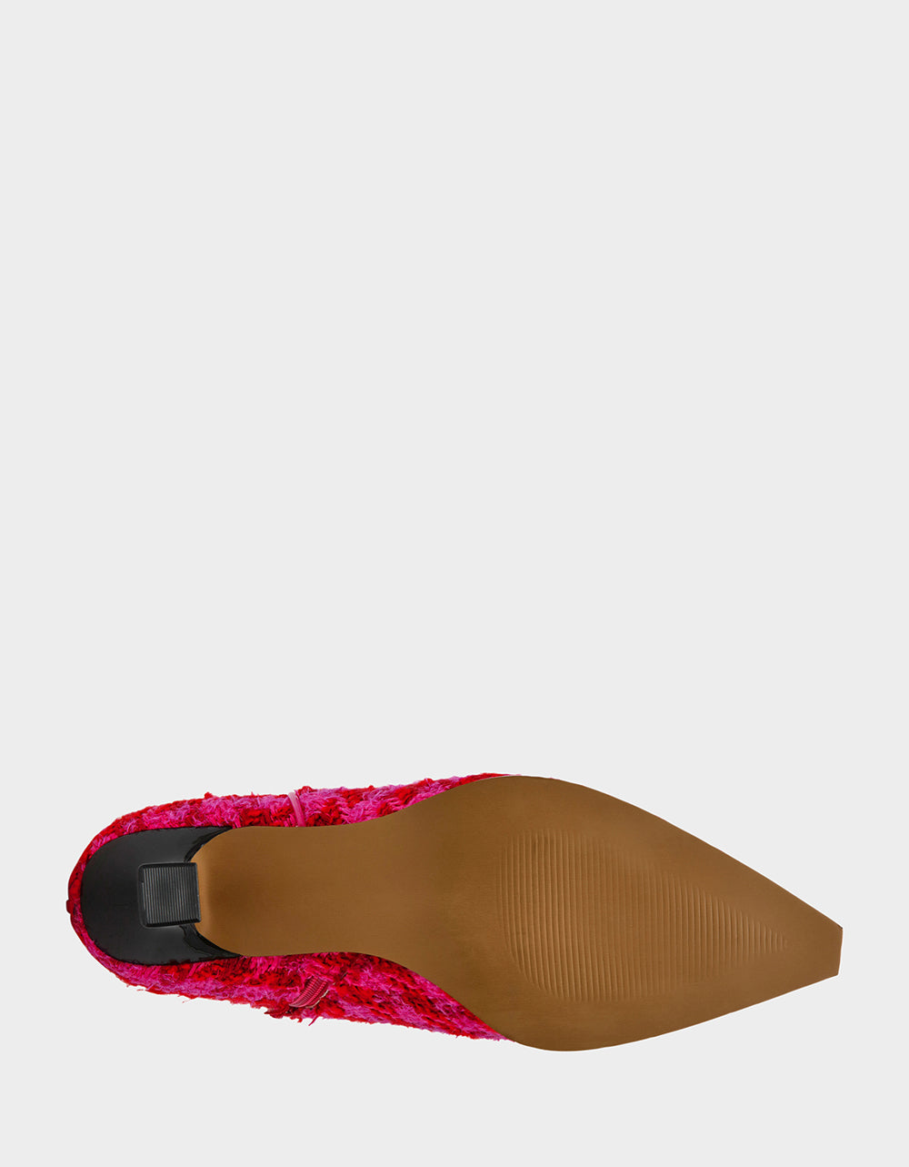 Betsey Johnson Value - LOUISA FUCHSIA MULTI Women's Pointed Toe Kitten Heel Ankle Bootie