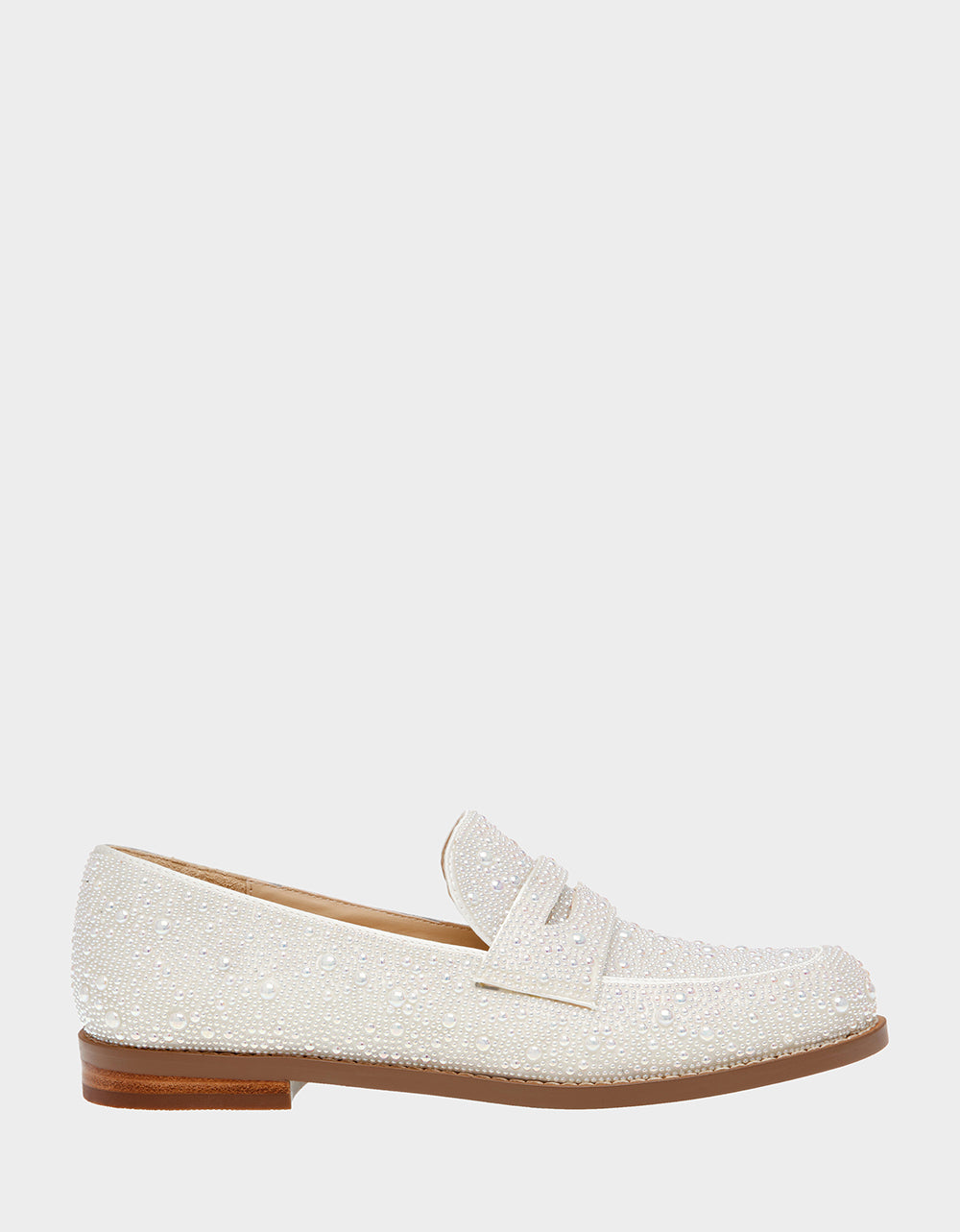 Betsey Johnson Trending - ARON IVORY Pearl Loafers