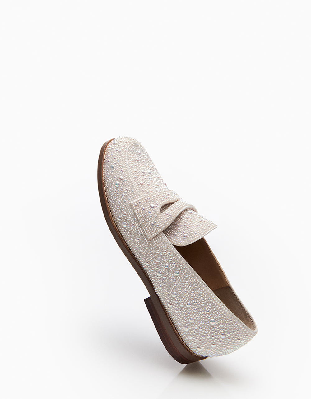 Betsey Johnson Trending - ARON IVORY Pearl Loafers