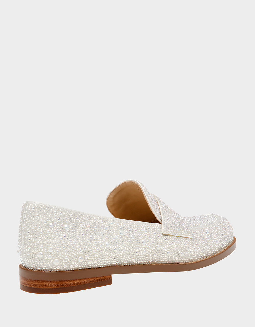 Betsey Johnson Trending - ARON IVORY Pearl Loafers