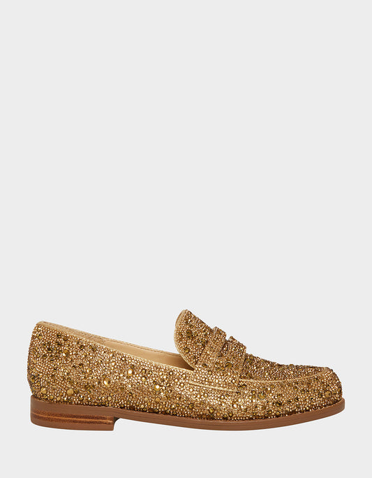 Betsey Johnson Discount - ARON GOLD Loafers