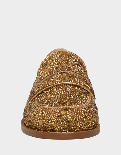 Betsey Johnson Discount - ARON GOLD Loafers