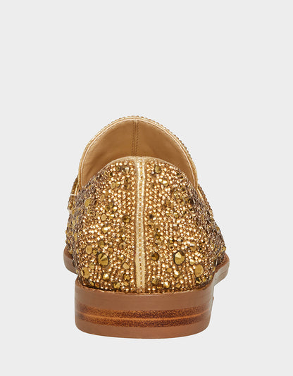 Betsey Johnson Discount - ARON GOLD Loafers