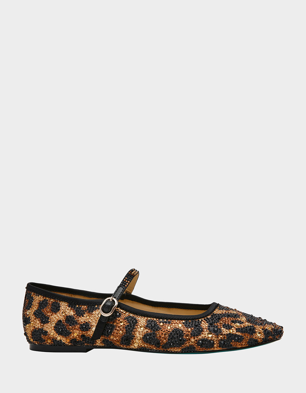Betsey Johnson Special Offer - LOREL LEOPARD Women's Leopard Mary Jane Ballet Flat