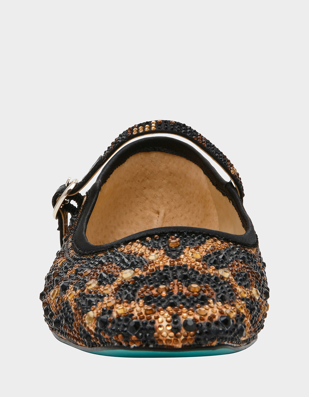 Betsey Johnson Special Offer - LOREL LEOPARD Women's Leopard Mary Jane Ballet Flat