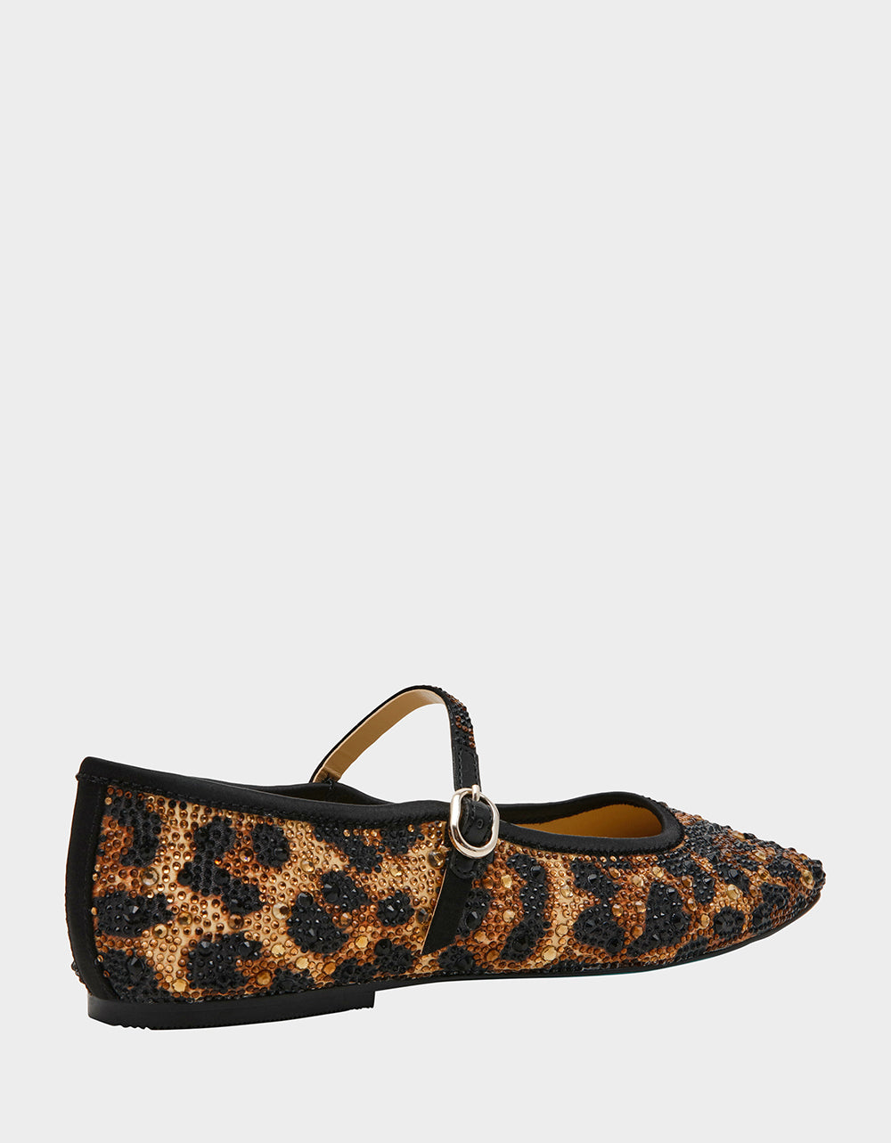 Betsey Johnson Special Offer - LOREL LEOPARD Women's Leopard Mary Jane Ballet Flat