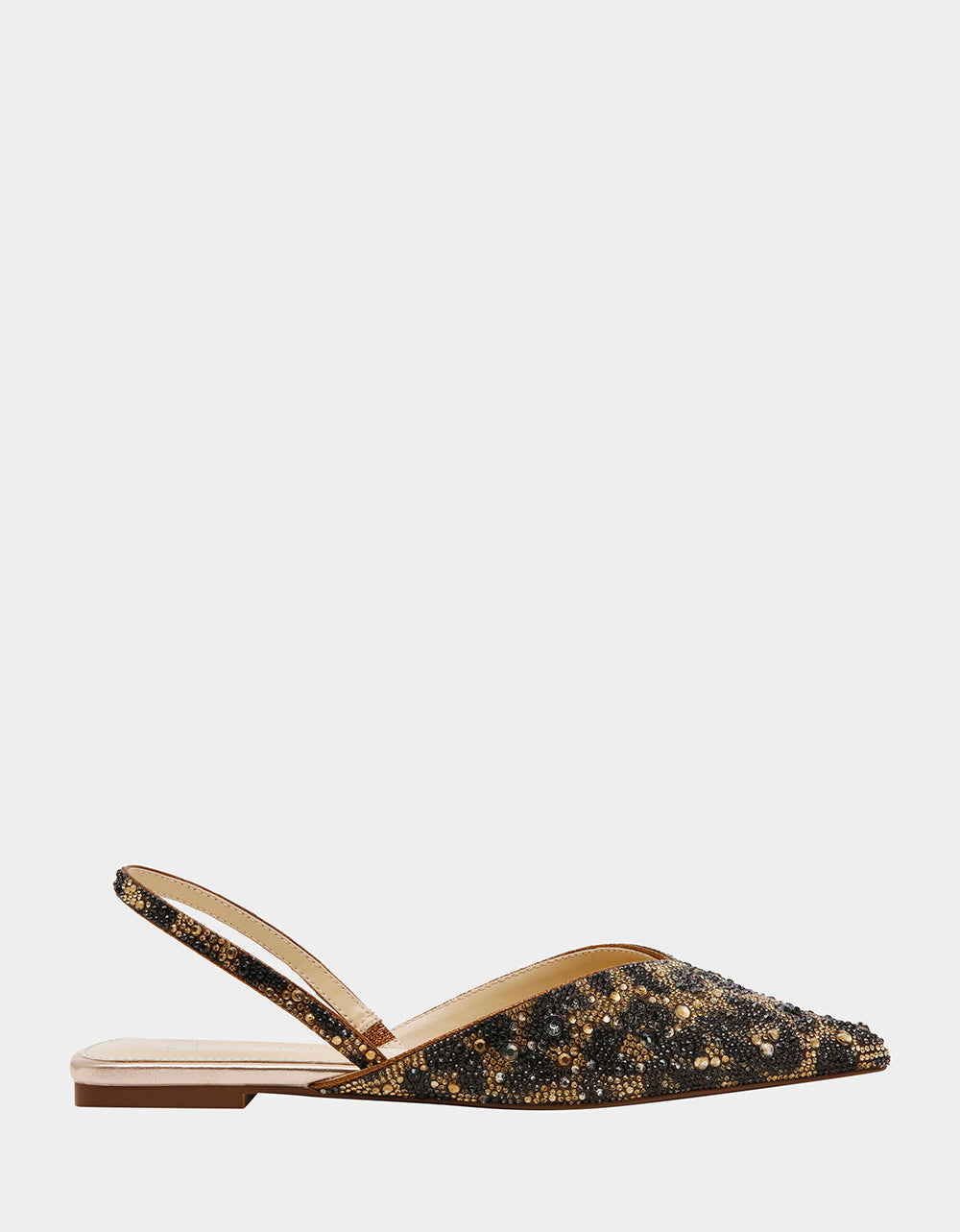 Betsey Johnson Top Pick - VANCE LEOPARD Slingback Flat