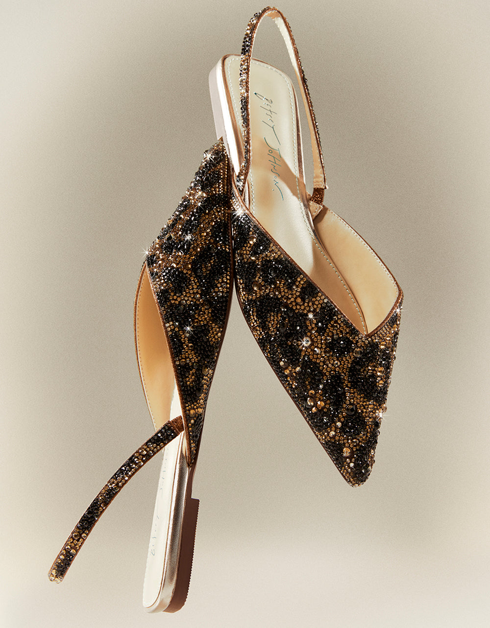 Betsey Johnson Top Pick - VANCE LEOPARD Slingback Flat
