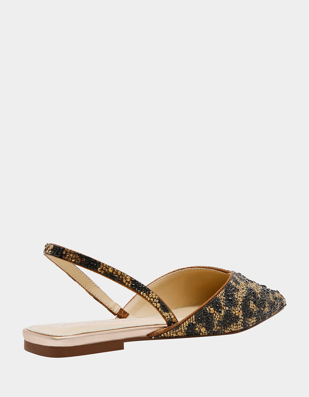 Betsey Johnson Top Pick - VANCE LEOPARD Slingback Flat