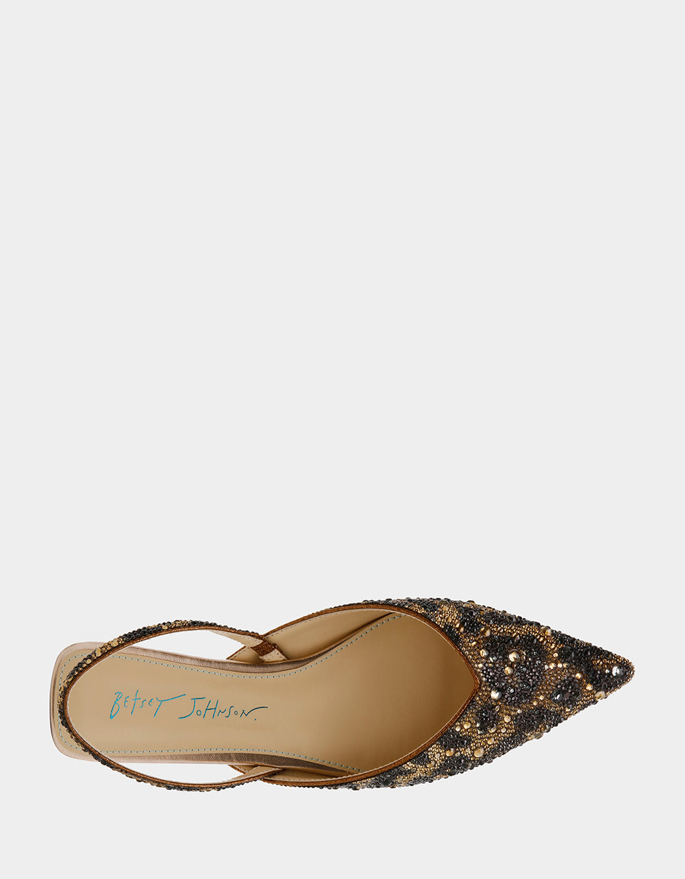 Betsey Johnson Top Pick - VANCE LEOPARD Slingback Flat