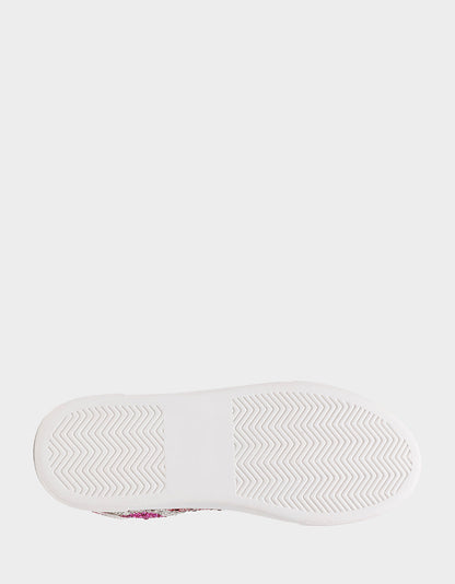 Betsey Johnson Special Offer - SIDNY MULTI LIPS Women's Rhinestone Platform Sneaker