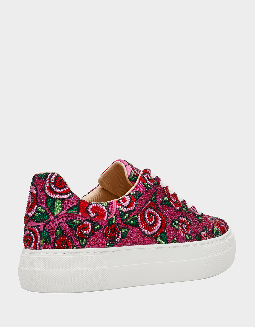 Betsey Johnson Signature - SIDNY FUCHSIA ROSE Women's Tennis Sneaker