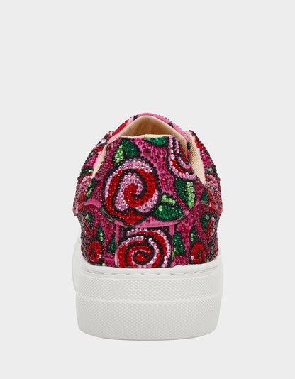 Betsey Johnson Signature - SIDNY FUCHSIA ROSE Women's Tennis Sneaker