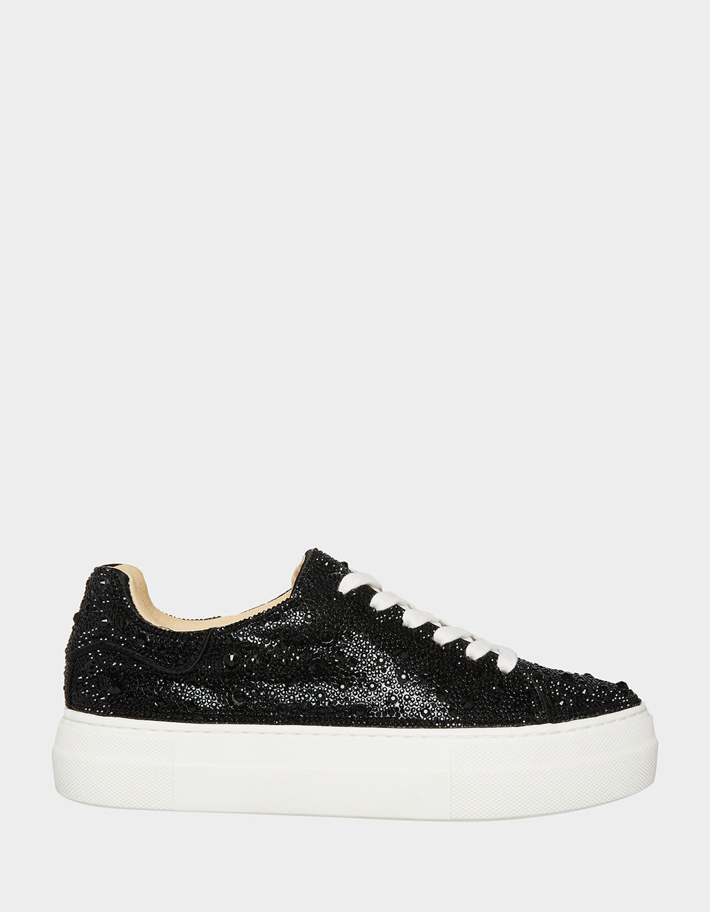 Betsey Johnson Trusted - SB-SIDNY BLACK Rhinestone Sneaker