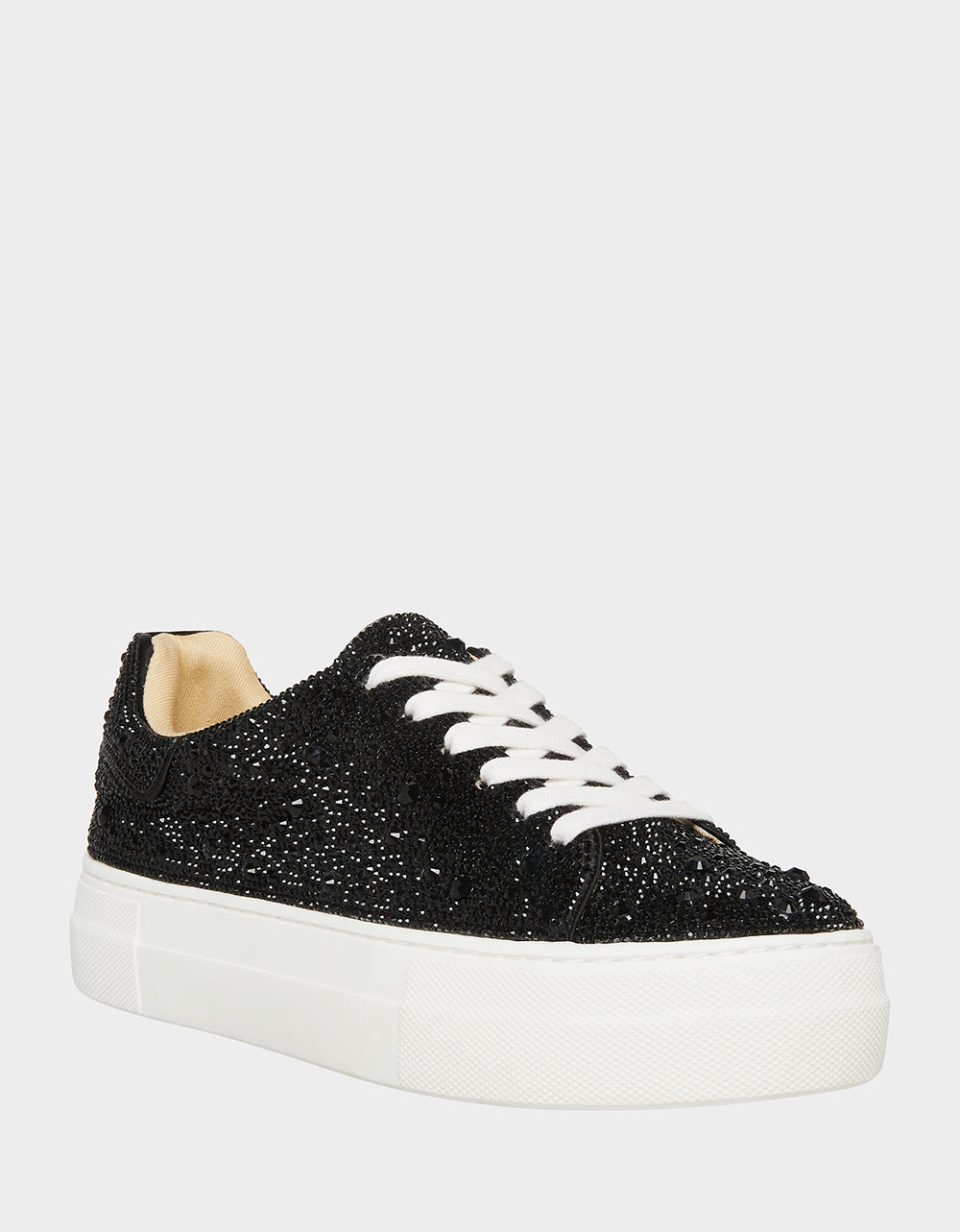 Betsey Johnson Trusted - SB-SIDNY BLACK Rhinestone Sneaker