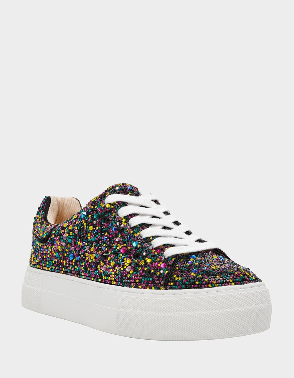 Betsey Johnson Top Pick - SIDNY BLACK MULTI Women's Sneaker