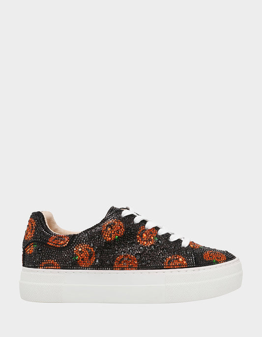 Betsey Johnson Trusted - SIDNY PUMPKIN Print Sneakers