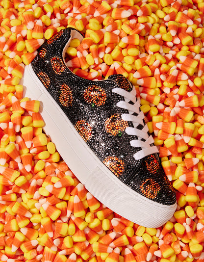 Betsey Johnson Trusted - SIDNY PUMPKIN Print Sneakers