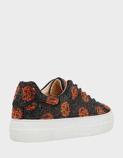 Betsey Johnson Trusted - SIDNY PUMPKIN Print Sneakers