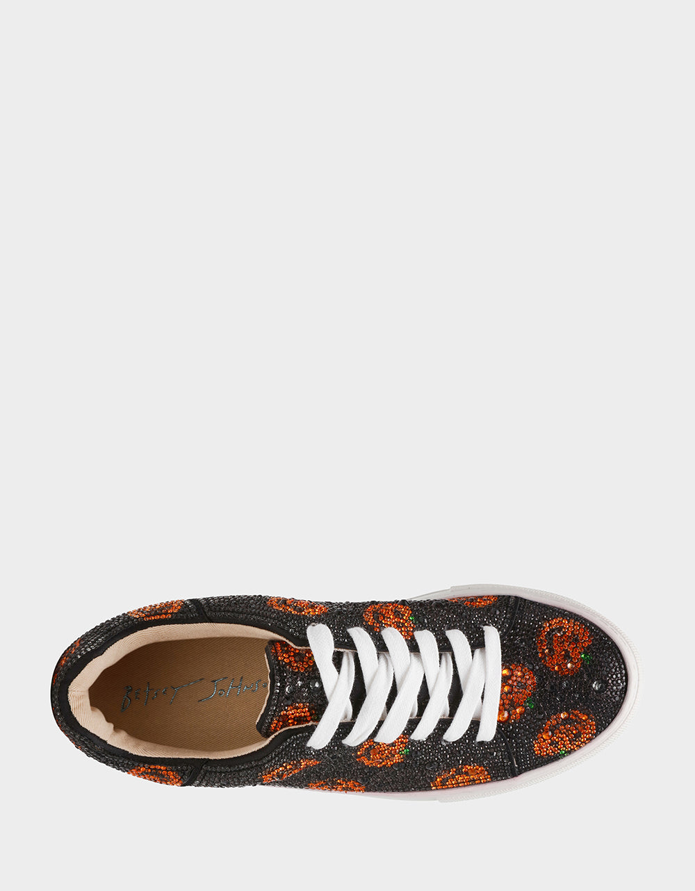 Betsey Johnson Trusted - SIDNY PUMPKIN Print Sneakers
