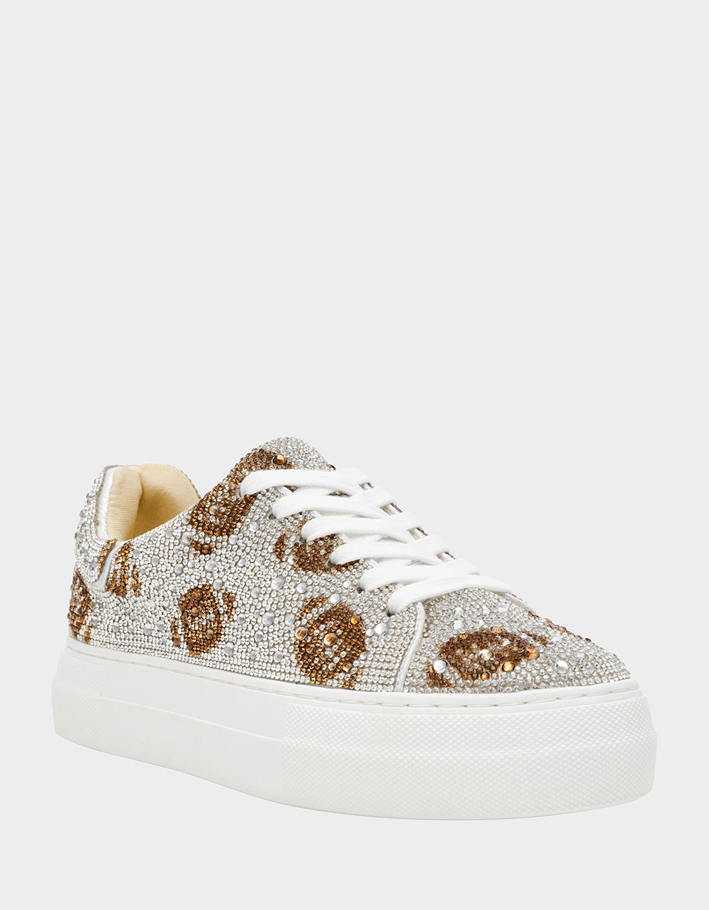 Betsey Johnson Customer Favorite - SIDNY SILVER FOOTBALL Women's Football Sneaker