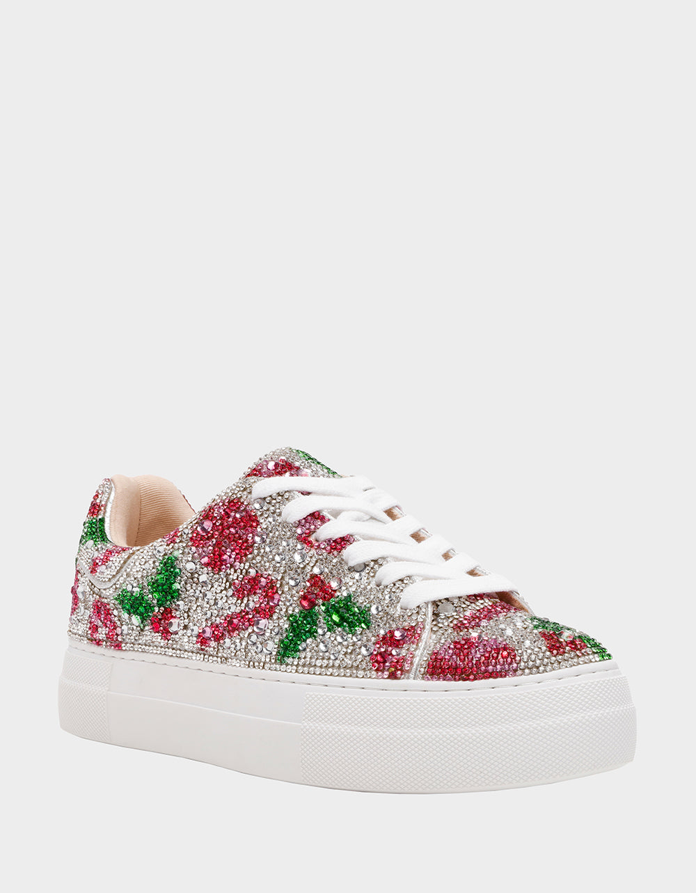 Betsey Johnson Trusted - SIDNY HOLLY Women's Christmas Holly Sneaker