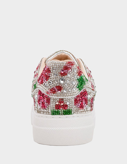 Betsey Johnson Trusted - SIDNY HOLLY Women's Christmas Holly Sneaker