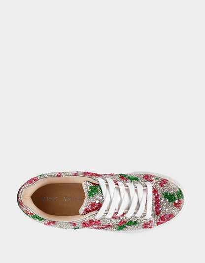 Betsey Johnson Trusted - SIDNY HOLLY Women's Christmas Holly Sneaker
