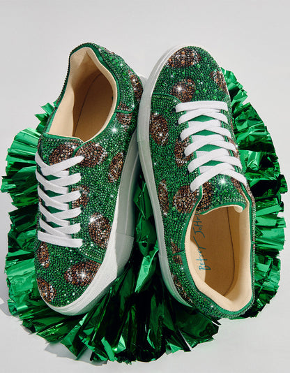 Betsey Johnson Smart Buy - SIDNY GREEN FOOTBALL Women's Football Sneaker