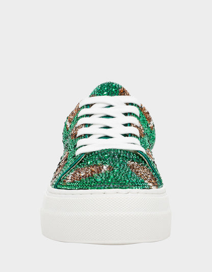 Betsey Johnson Smart Buy - SIDNY GREEN FOOTBALL Women's Football Sneaker