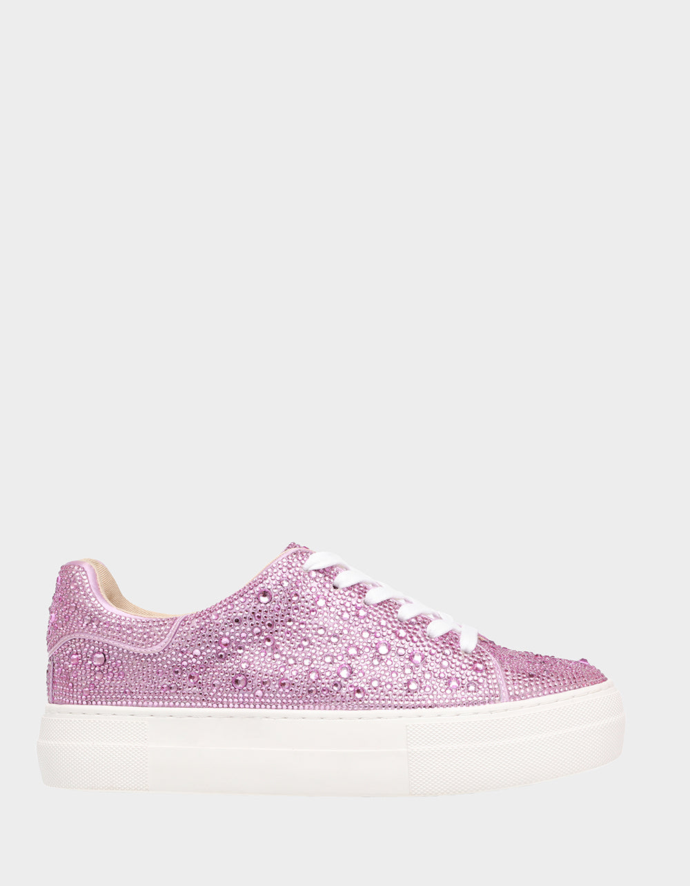 Betsey Johnson Trending - SIDNY LIGHT PINK Rhinestone Sneaker