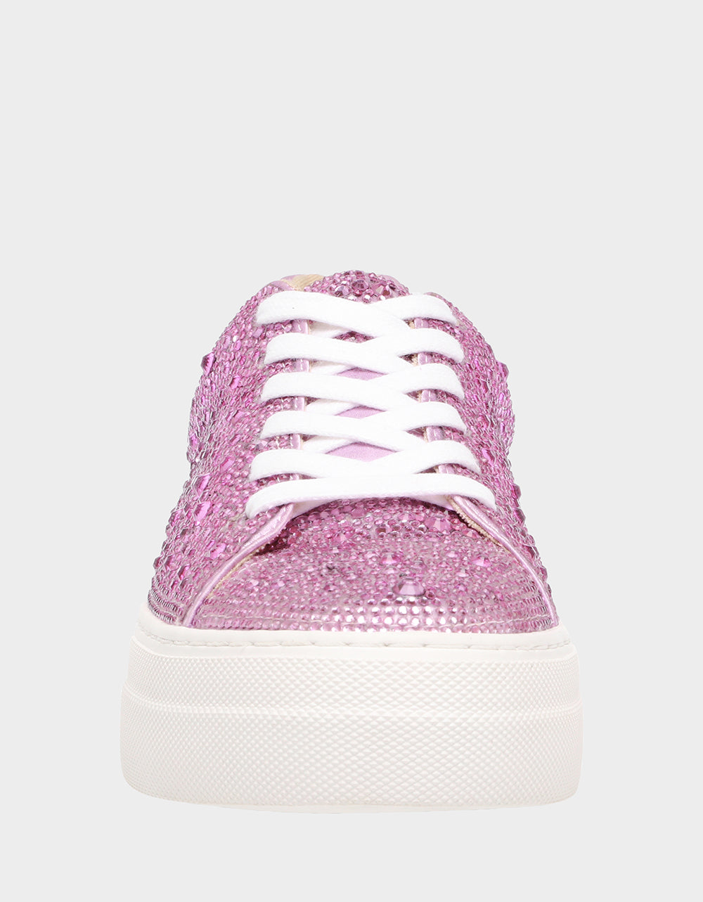 Betsey Johnson Trending - SIDNY LIGHT PINK Rhinestone Sneaker