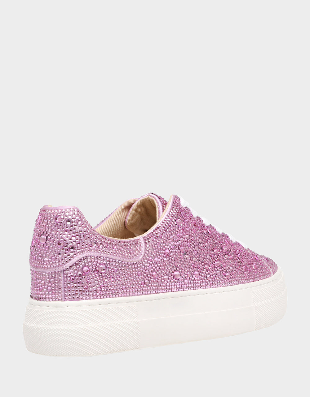 Betsey Johnson Trending - SIDNY LIGHT PINK Rhinestone Sneaker