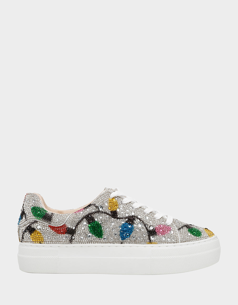 Betsey Johnson Special Offer - SIDNY MULTI LIGHTS Women's Christmas Lights Sneaker