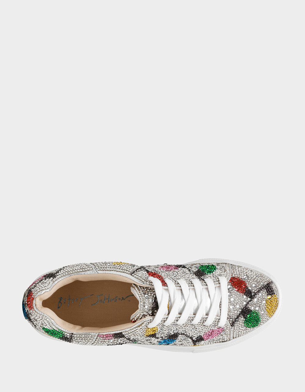 Betsey Johnson Special Offer - SIDNY MULTI LIGHTS Women's Christmas Lights Sneaker