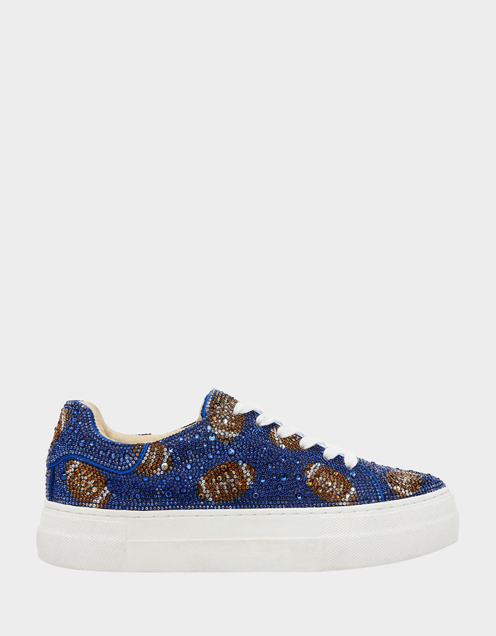 Betsey Johnson Best Seller - SIDNY BLUE FOOTBALL Women's Football Sneaker