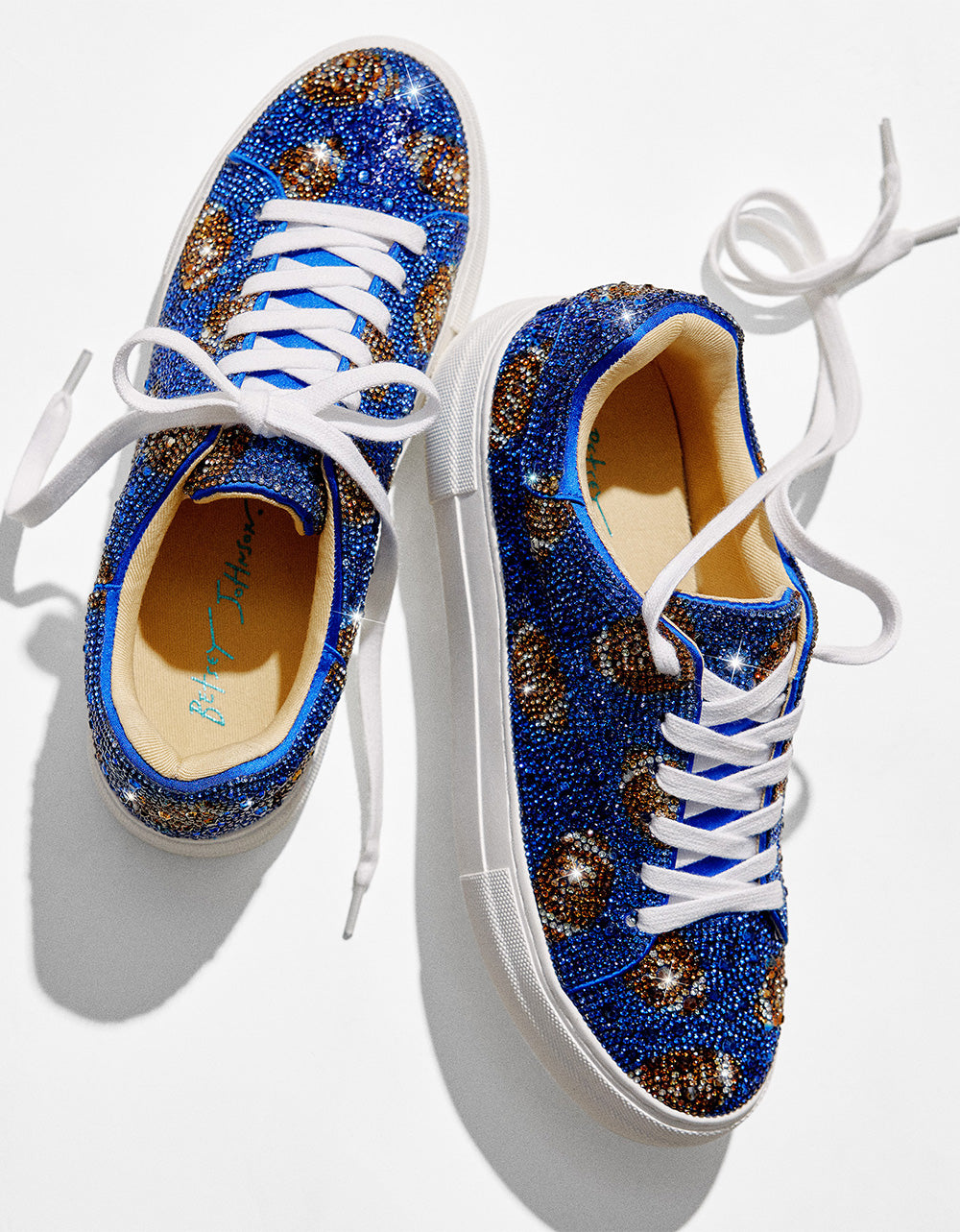Betsey Johnson Best Seller - SIDNY BLUE FOOTBALL Women's Football Sneaker