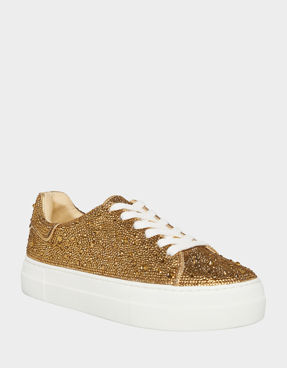 Betsey Johnson Premium - SB-SIDNY GOLD Rhinestone Shoes