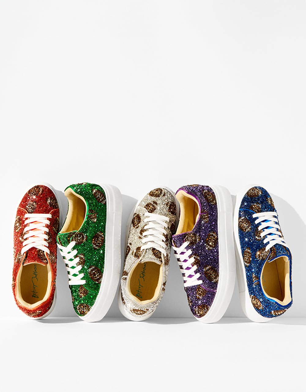 Betsey Johnson Discount - SIDNY PURPLE FOOTBALL Women's Football Sneaker