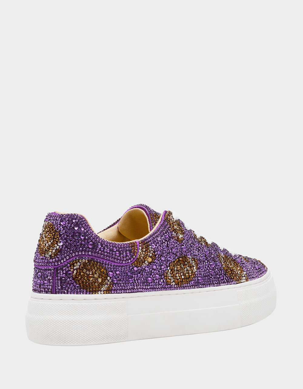 Betsey Johnson Discount - SIDNY PURPLE FOOTBALL Women's Football Sneaker