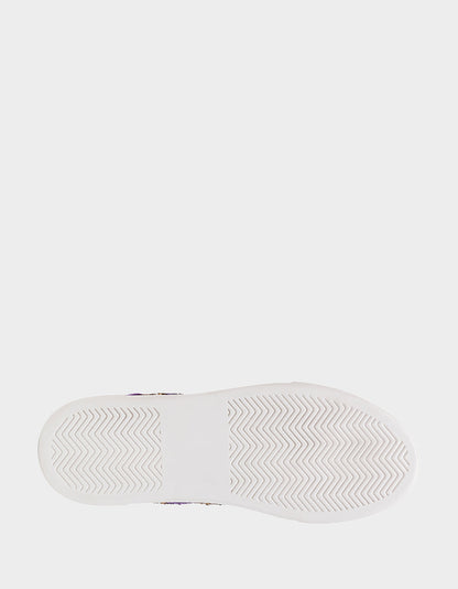 Betsey Johnson Discount - SIDNY PURPLE FOOTBALL Women's Football Sneaker