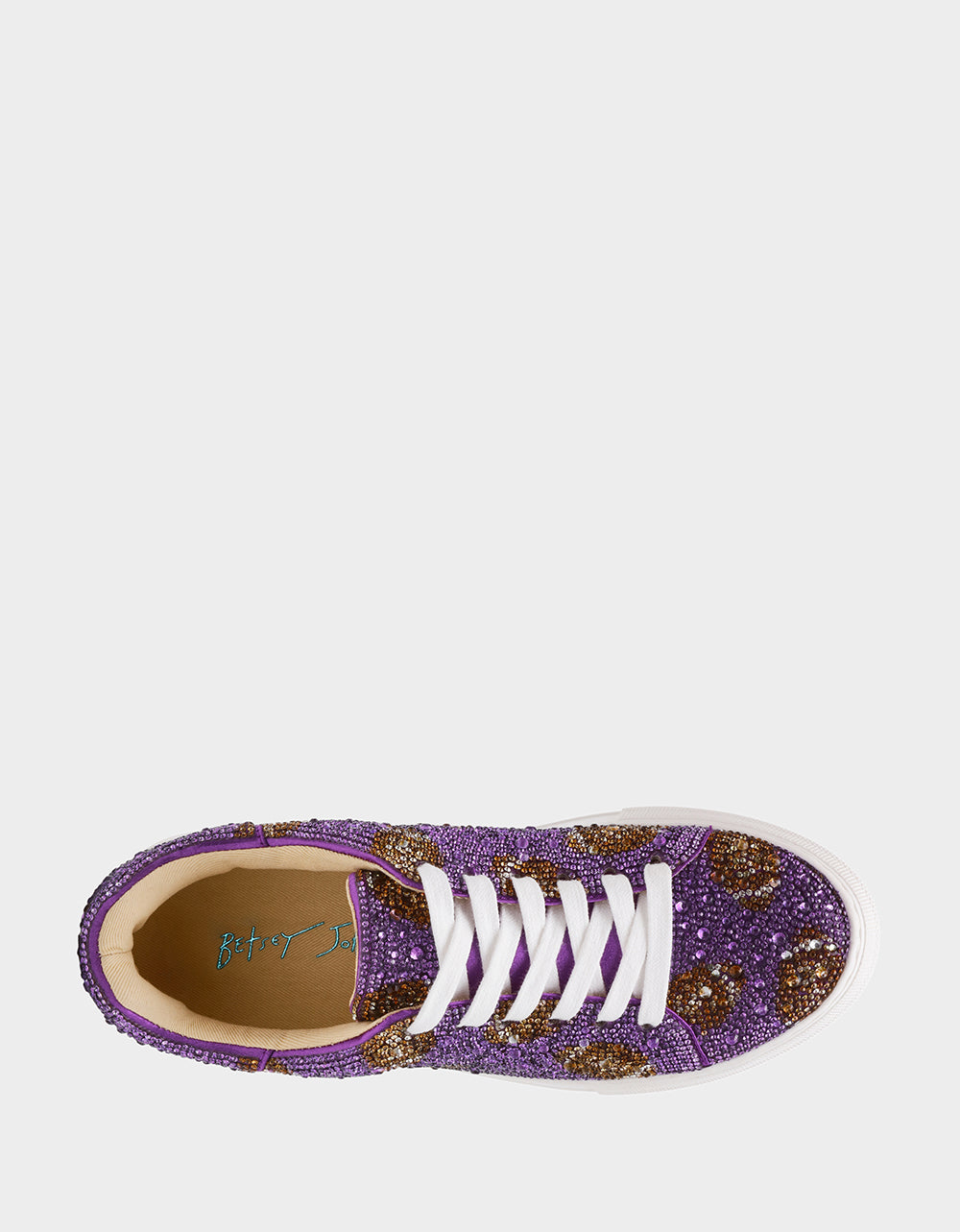Betsey Johnson Discount - SIDNY PURPLE FOOTBALL Women's Football Sneaker