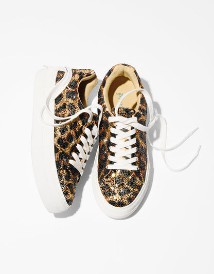 Betsey Johnson Everyday - SIDNY LEOPARD Women's Leopard Sneaker